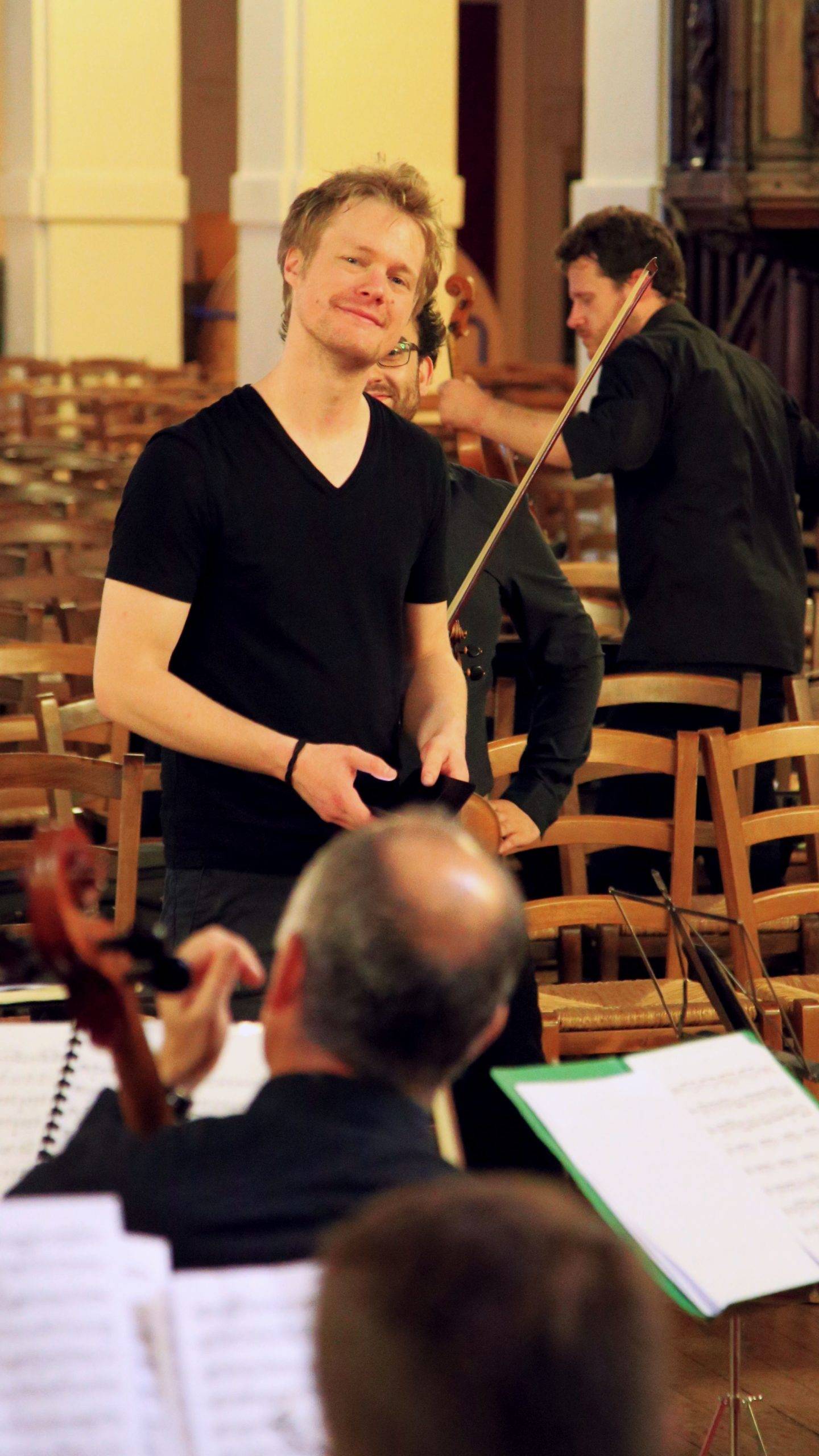 Pierre Mosnier chef d'orchestre