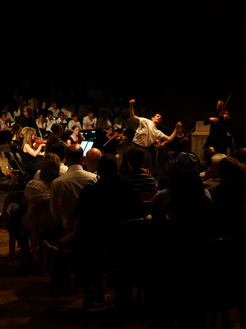 Improvisation avec Mehdi Baki à l'Académie Equestre de Versailles