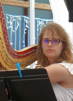 Claire harpe Ondes plurielles
