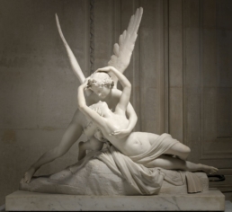Antonio Canova - Psyché ranimée par le baiser de l'Amour (Musée du Louvre)